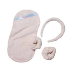 MakeUp Eraser Wifey Head Band/Wrist Guard/Wipe 3ct - New This is Beauty US