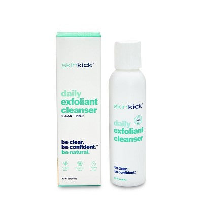 SkinKick Daily Exfoliant Cleanser Fresh Scented 3oz - New This is Beauty US