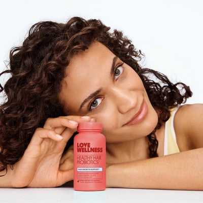 Love Wellness Healthy Hair Probiotics for Fuller and Shinier Hair 30ct - New This is Beauty US