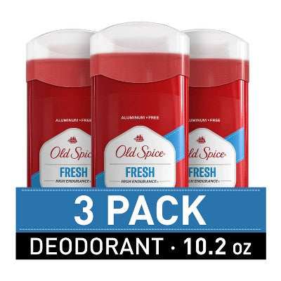 Old Spice Men's Deodorant Legendary Fragrance Fresh 3.4oz/3pk - New This is Beauty US