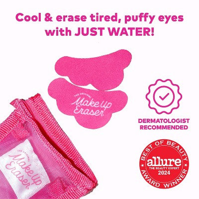 MakeUp Eraser Cooling Clouds Under-Eye Patches With Laundry Bag 1ct - New This is Beauty US