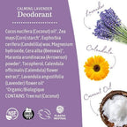Earth Mama Calming Lavender Deodorant 2.65oz - New This is Beauty US