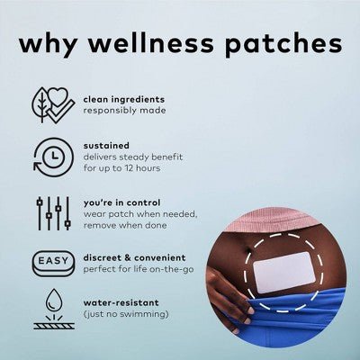 The Good Patch Cycle Plant-Based Vegan Wellness Patch 4ct. - New This is Beauty US