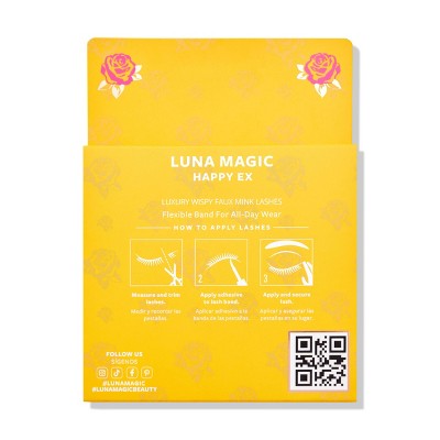 LUNA MAGIC Happy Ex Lashes 4pc - Imperfect Box This is Beauty US