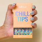 Chillhouse Chill Tips Press-On Fake Nails Wavy Baby 24ct - New This is Beauty US