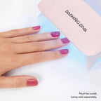 Dashing Diva Glaze Semi-Cured Gel Nail Polish Strips Luxe Expensive 32ct - New This is Beauty US