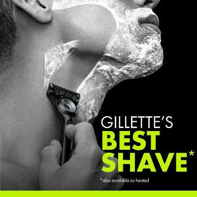 Gillette Labs Men's Special NFL Lions Edition Shaving Razor with 4 Refills and Magnetic Stand - New This is Beauty US