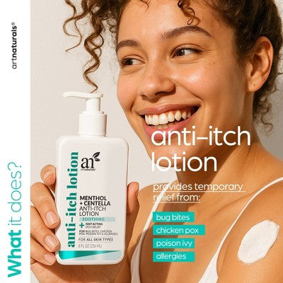 artnaturals Anti-Itch Body Lotion 8 fl oz - New This is Beauty US