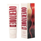 Overtone Scarlet Red Daily Conditioner- Semi-Permanent Ruby Red 4.5 oz - New This is Beauty US