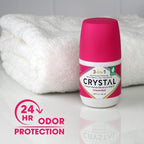 Crystal 3-in-1 Natural Mineral Roll-On Deodorant Unscented 2.25 fl oz - New This is Beauty US