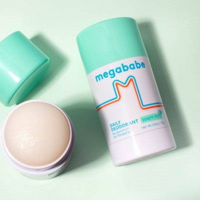 Megababe Soapy Pits Daily Solid Deodorant 2.6oz - New This is Beauty US