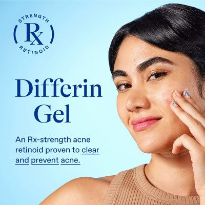 Differin Retinoid Acne Treatment; Adapalene Gel 0.1% 45g/1.6oz - New This is Beauty US