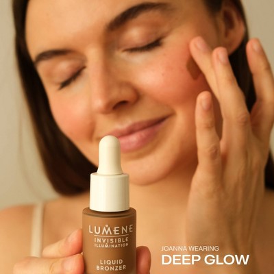 Lumene Invisible Illumination Liquid Bronzer Deep Glow 0.5 fl oz - New This is Beauty US