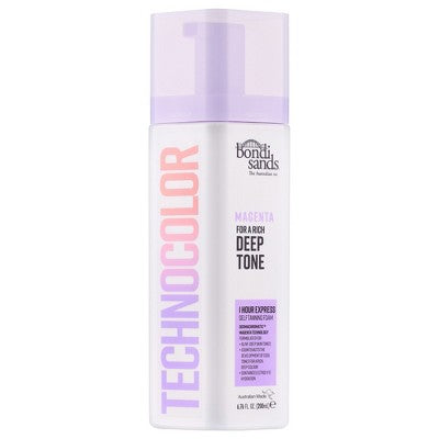 Bondi Sands Technocolor 1 Hour Express Self Tanning Foam Magenta 6.76 fl oz - New This is Beauty US