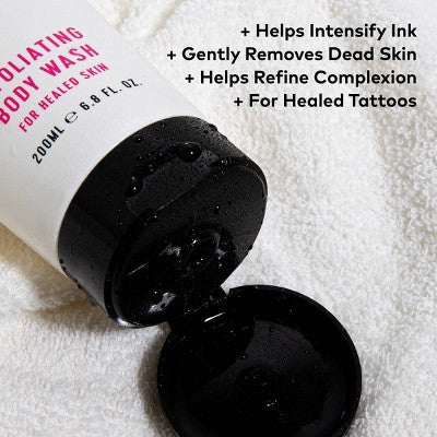 Stories & Ink Enhancing Exfoliating Body Wash 6.76 fl oz - New This is Beauty US