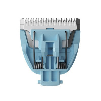 Meridian Slimmer Trimmer Precision Pubic & Body Hair Trimmer Ceramic Blade, Single Replacement Blade Sky Blue - New This is Beauty US