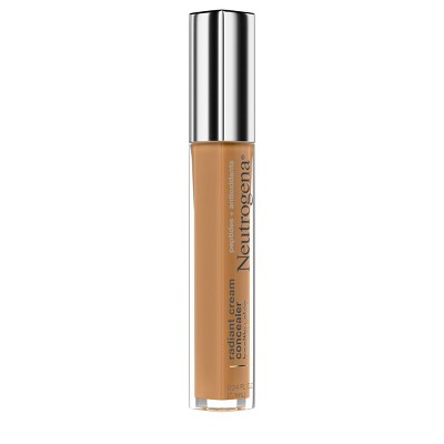 Neutrogena Healthy Skin Radiant Cream Concealer with Peptides + Antioxidants Golden Medium/Deep 01 0.24oz - Imperfect Container This is Beauty US