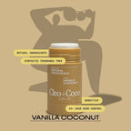 cleo+coco. Body and Hair Antiperspirants and Deodorant Powder Coconut Vanilla 0.88oz - New This is Beauty US