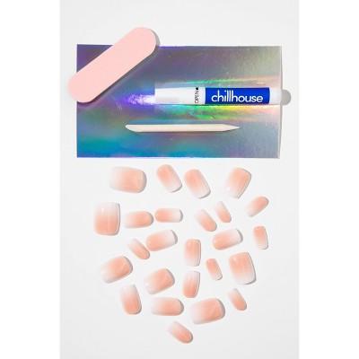 Chillhouse Fake Nails Born day Square 24ct - New This is Beauty US