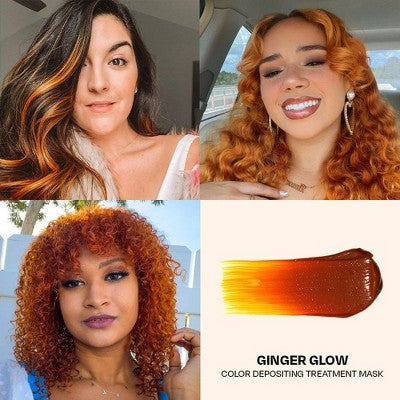Overtone Ginger Glow Daily Conditioner- Semi-Permanent Copper 4.5 oz - New This is Beauty US