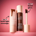 e.l.f. Halo Glow Liquid Filter Highlighter 6.5 Deep 1.06 fl oz - New This is Beauty US