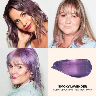 Overtone Smoky Lavender Hair Mask Semi-Permanent Hair Dye & Color Conditioner - New This is Beauty US