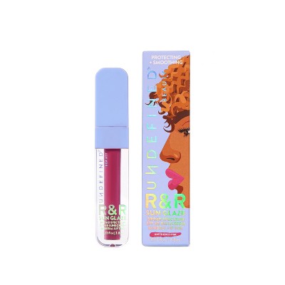 Undefined R&R Sun Glaze Lippie SPF 40 Pink 0.13 fl oz - New This is Beauty US