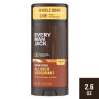 Every Man Jack All Over Solid Deodorant Fresh Citrus 2.6oz - New This is Beauty US