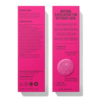 Stories & Ink Enhancing Exfoliating Body Wash 6.76 fl oz - New This is Beauty US