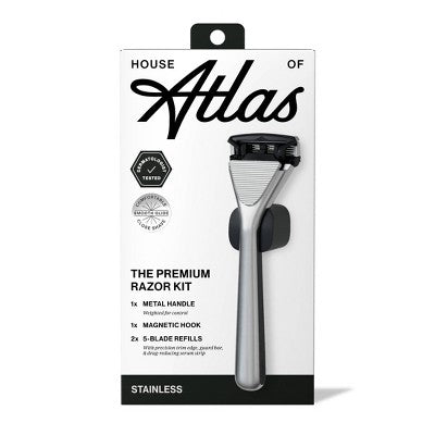 House of Atlas Premium Razor Kit 5ct - New This is Beauty US