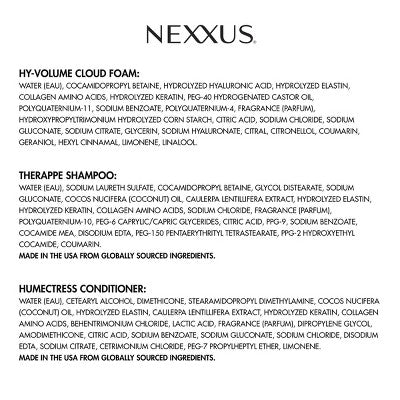 Nexxus Hy-Volume Leave-In Cloud Foam Hair Mousse 5.5 fl oz - New This is Beauty US