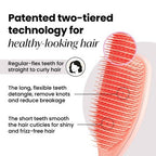 Tangle Teezer Ultimate Detangler Hair Brush Large Peach - New This is Beauty US