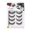 KISS Products Lash Couture 3D Volume False Eyelashes Robe 4ct - New This is Beauty US