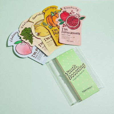 TONYMOLY Youth Boosting Sheet Mask Set - New This is Beauty US