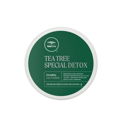 Tea Tree Special Detox Foaming Salt Hair Scrub 6.5oz - New This is Beauty US