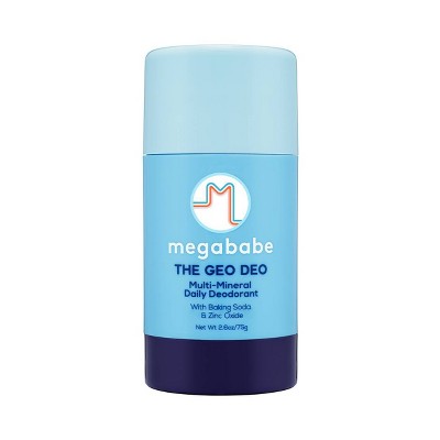 Megababe The Geo Deo Multi-Mineral Daily Solid Deodorant 2.6oz - New This is Beauty US