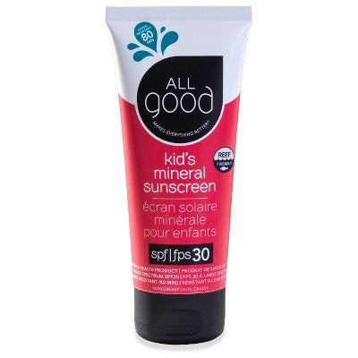 All Good Kids Sunscreen Lotion Water Resistant SPF 30 3oz - Imperfect Container This is Beauty US