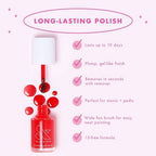 Olive & June Top Coat Long Lasting Nail Polish Pink Goldfish 0.92 fl oz - New This is Beauty US