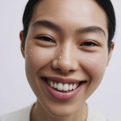 Fazit Silver Glitter Freckle Makeup Patches - New This is Beauty US