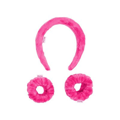MakeUp Eraser Drip Eraser Head Band/Wrist Guards 3ct - New This is Beauty US