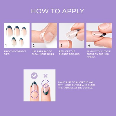 KISS imPRESS Press-On Manicure Fake Nails Best Life - New This is Beauty US