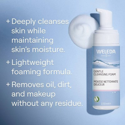 Weleda Gentle Cleansing Foam Lemon, Orange & Lavender 5.0 fl oz - New This is Beauty US