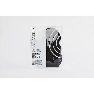 St. Moriz Double Mitt Face & Body Self Tanner - New This is Beauty US