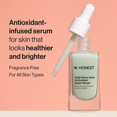 Honest Beauty Daily Green Juice Antioxidant Super Serum 1 fl oz - New This is Beauty US