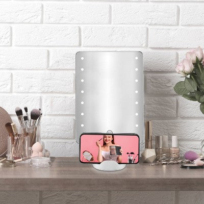 Conair LED Hollywood Lighted Social Media Makeup Mirror White - Imperfect Box This is Beauty US