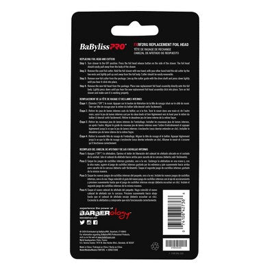 BaBylissPRO ROSEFX Electronic Razor Replacement Head - New This is Beauty US