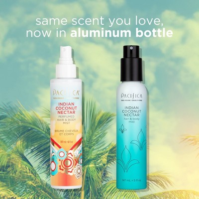 Pacifica Hair and Body Mist Indian Coconut Nectar 5 fl oz - New This is Beauty US
