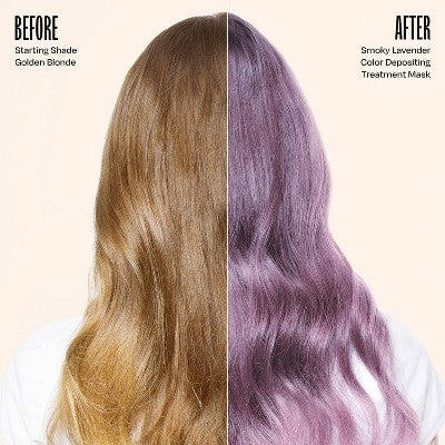 Overtone Smoky Lavender Hair Mask Semi-Permanent Hair Dye & Color Conditioner - New This is Beauty US