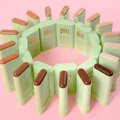 Pixi by Petra On-the-Glow BASE Foundation Vanilla 0.6oz - Imperfect Box This is Beauty US