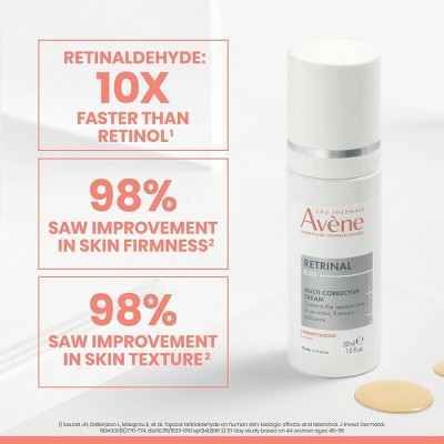 Avene Retrinal 0.05% Multi-Corrective Anti-Aging Cream Powered by Retinaldehyde 1 fl oz - New This is Beauty US